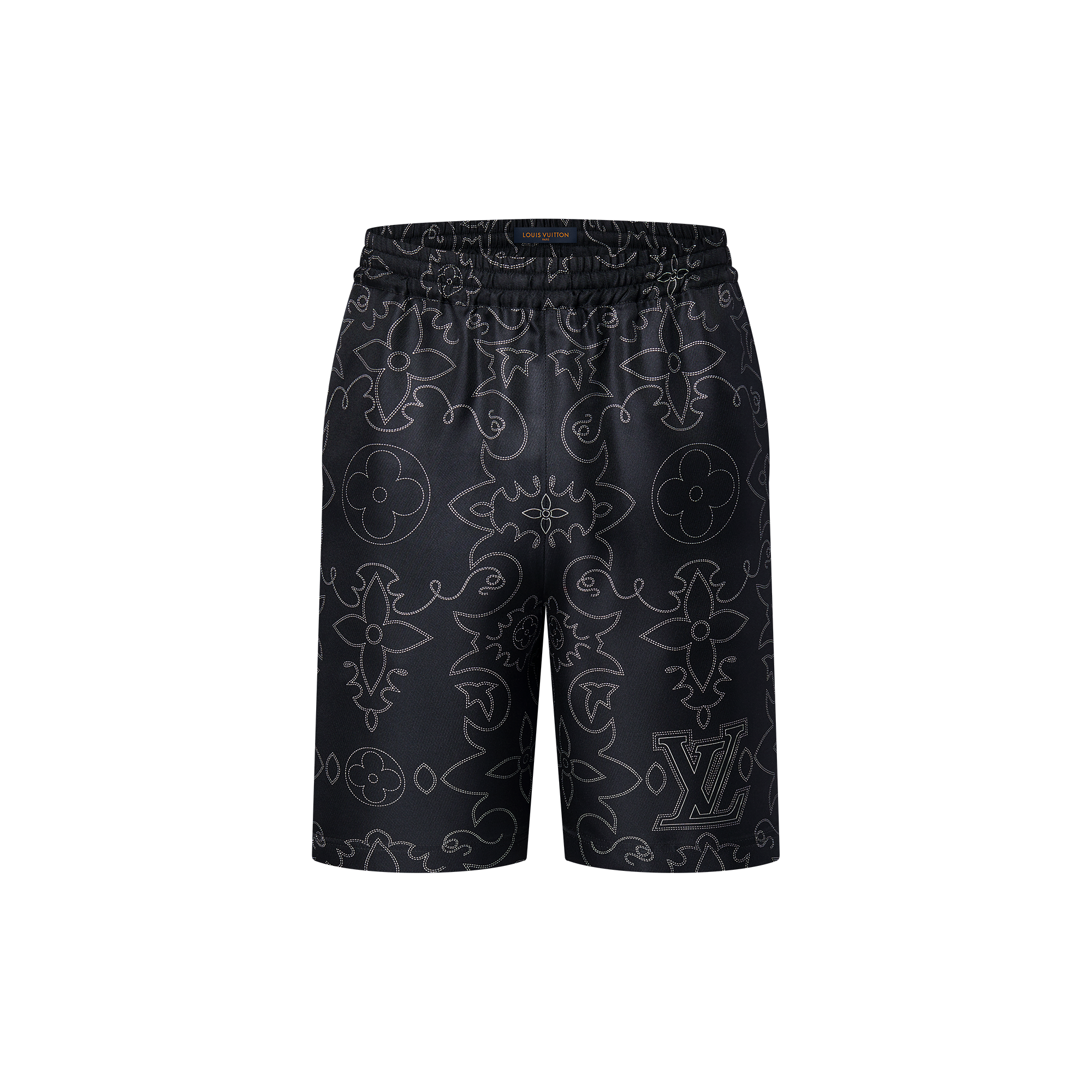 Printed Silk Shorts - Ready-to-Wear 1AFWOT | LOUIS VUITTON